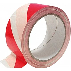 Warning Tape, White Red 75 mm x 250m Weather, Beast