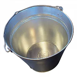 Galvanized Sheet Metal Bucket 15L, Beast