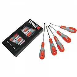 Screwdriver set 3 Flat 2 Phillips, Beast