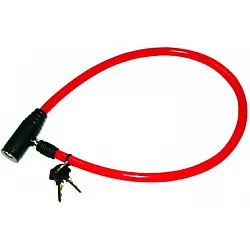 Safety Cable 600 mm, Two Keys, Multiple Colors, Beast