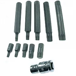 Spline Bits set 12-Pointed 10 pcs, Beast