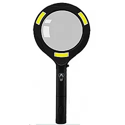 LED illuminated magnifier 110 mm 3xCOB 2xAA