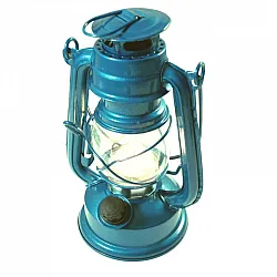 Decorative LED Lamp Blue Cyan 190 mm Adjustable Brightness