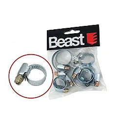 Stainless Steel Hose Clamps set of 8, Beast