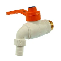 Garden Ball Valve 1/2 Inch, Plastic Brass, Beast
