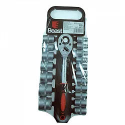 Socket Wrench set 8–32 mm 1/2, Beast