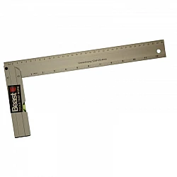 Aluminum Angle Bar 350 mm with Integrated Level