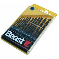 Metal Drill set 13 pcs, Sizes 1.5–6.5 mm, Beast
