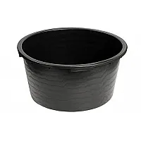 Round Mortar Tub 90 l, Durable Plastic, Beast