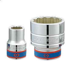 Socket, short, 3/412, King Tony 17-70 mm