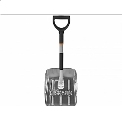 Mini snöspade - liten snöskyffel, snöraka för bilen m.m. 250 x 750 mm aluminium (Fiskars 141020)