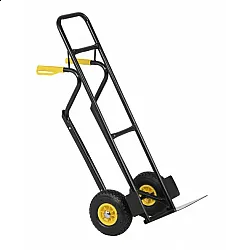 Pirra 250 kg, magasinkärra, transportkärra, hopfällbar, stål