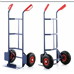 Pirra 200 kg, magasinkärra, transportkärra, hopfällbar, stål, HiGHER
