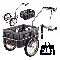 Cykelkärra, vagn till cykeln max 50 kg
