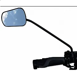 Bicycle Rearview Mirror with 25 cm Long Arm, AJS Plus