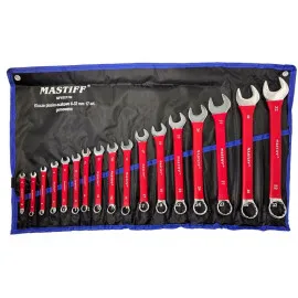 17 piece Combination Wrenches, spanner set, Forged, CR-V , Onex