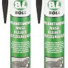 Polyurethane Adhesive and Sealant 2-pack, Black 310 ml, Boll
