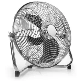 Golvfläkt Industriell Luftcirkulator 120W 50 cm 3 Hastigheter Kromad Stål Silver