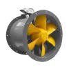 Duct Fan Diagonal 400mm 6890 m³/h 300 Pa IE3 Motor IP55, Harmann