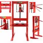 Hydraulisk Verkstadspress 6 Ton H-Ram 140 mm Slag V-Block 4-Stegs Höjdjustering, AppTech