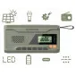 Emergency Radio 4500mAh AM/FM Dynamo Solar Panel Torch SOS Powerbank, Manta