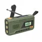 Emergency Radio 4500mAh AM/FM Dynamo Solar Panel Torch SOS Powerbank, Manta