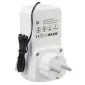 Termostat Frostvakter Digital Plug-in Schuko 230V 16A 3680W Timer -40°C till 120°C TES-GS-DE, Adelid
