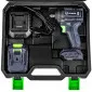 Mutterdragare Batteridriven 600 Nm 20V Borstlös 1/2" Set med Batteri 4.0 Ah och Laddare, Wuber