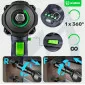 Mutterdragare Batteridriven 600 Nm 20V Borstlös 1/2" Set med Batteri 4.0 Ah och Laddare, Wuber