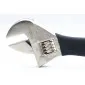 Skiftnyckel 150-600 mm, 19-62 mm, drop forged, kolstål, satin finish, gummibeklätt handtag, med skala, Proline