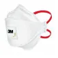 Andningsskydd, 1st andningsmask 3m™ Aura™ 1873V+ skyddar mot virus bakterier m.m. FFP3, CE