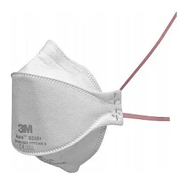Andningsskydd, 1st andningsmask 3m AURA 9330+ skyddar mot virus bakterier m.m. FFP3, CE