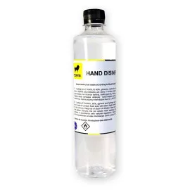 Handdesinfektion 80% 0.5L för professionell bruk, bakterier och virusdödande, Fors (säljs i 10-pack)