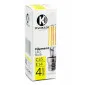 Vintage LED Bulbs E14 4W 430lm 6-Pack