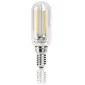 Vintage glödlampor LED E14 2W 240lm, 3000K varmt gulaktigt ljus, 4st