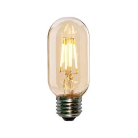 Vintage glödlampor LED E27 T44 4W 360lm, 2500K varmt gulaktigt ljus, 4st
