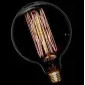 Vintage glödlampor E27 G12040W Edison 250lm, 2500K varmt gulaktigt ljus, 4st