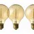 Vintage bulbs, E27 G8040W Edison 3 bulbs