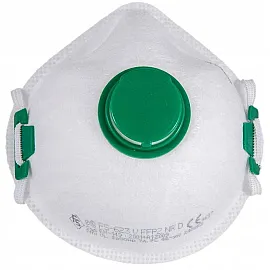 Andningsskydd 1st, andningsmask med ventil, FS-623V FFP2 NR D, CE (säljs i 3 pack)