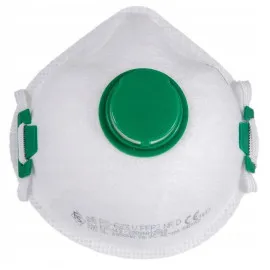 Andningsskydd 1st, andningsmask med ventil, FS-623V FFP2 NR D, CE (säljs i 3 pack)
