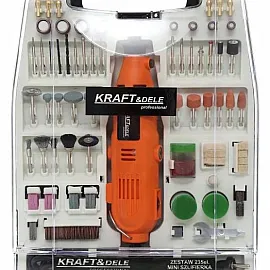 Min slipmaskin 220W, 235 element, 8000-32500 RPM, Kraft & Delle