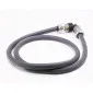Nätkabel 1, 5m 3 x 4mm2 Schuko IEC, för Hi-Fi, skärmad jordad, 230V max 3600W