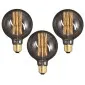 Vintage bulbs, E27 G8040W Edison 3 bulbs