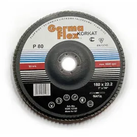 Abrasive Mop Discs 10 pcs Fi=180 x 80 x 22.5 , Germa Flex