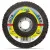 Lamellslipskiva 10st, FI=125, kornst. 80, SMT324 Extra, Klingspor