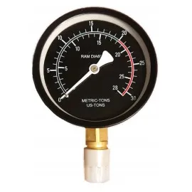 Manometer 20T för verkstadspress, hydrauliska press etc