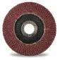 Lamellslipskiva 25st, 125 mm kornst. 80, MET-FLEX