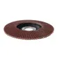 Lamellslipskiva 25st, 125 mm kornst. 80, MET-FLEX