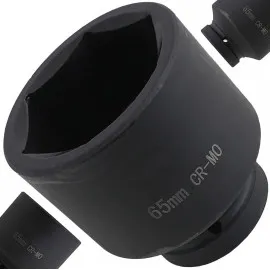 Impact Socket 165 mm - 105 mm, 6-edged CR-MO