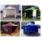 Professionellt Snabbtält 3 x 4.5m Aluminium A40H Premium PVC 320g/m² UV50+ EU, Plinth